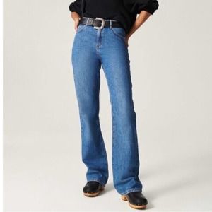 ba&sh Blue Flare Jeans